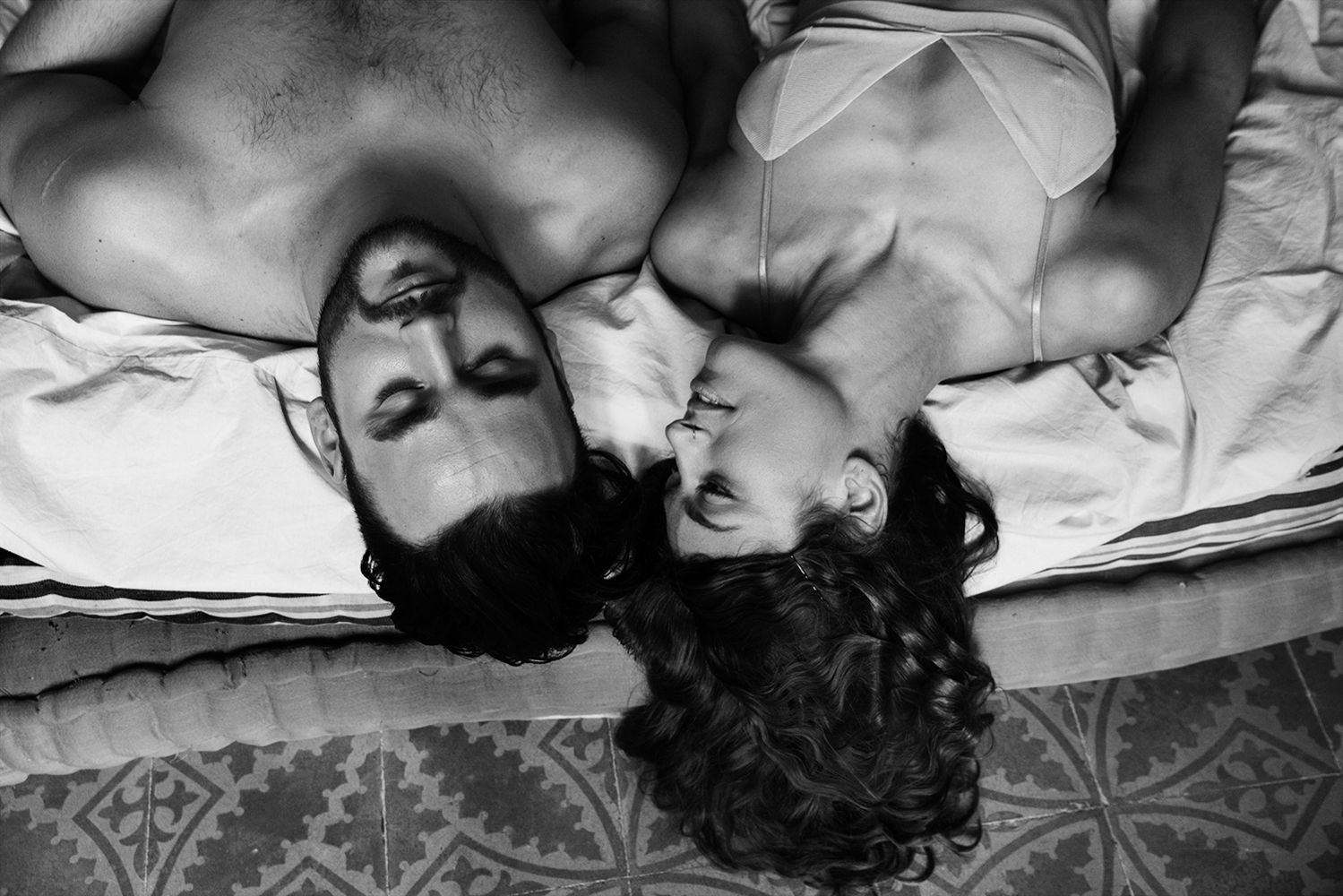 an erotic film still featuring Julia Roca on XConfessions by Erika Lust