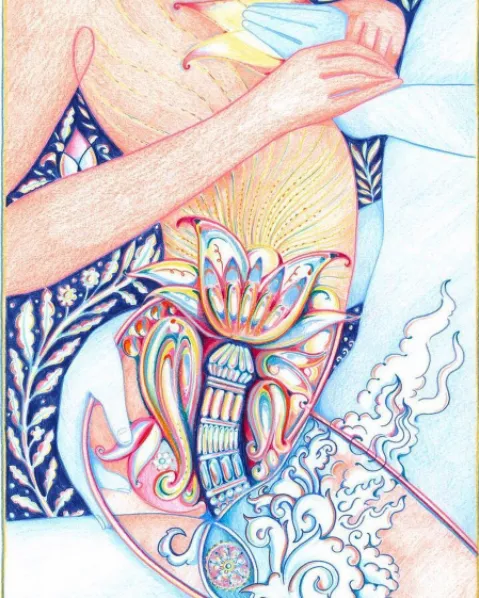 Alpha Channelling erotic artist