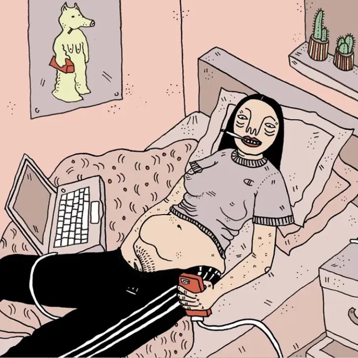 Polly Nor artwork on XConfessions