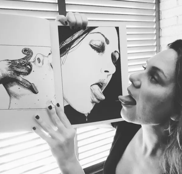 Erika Lust & Apollonia Saint Clair book Ink is My Blood