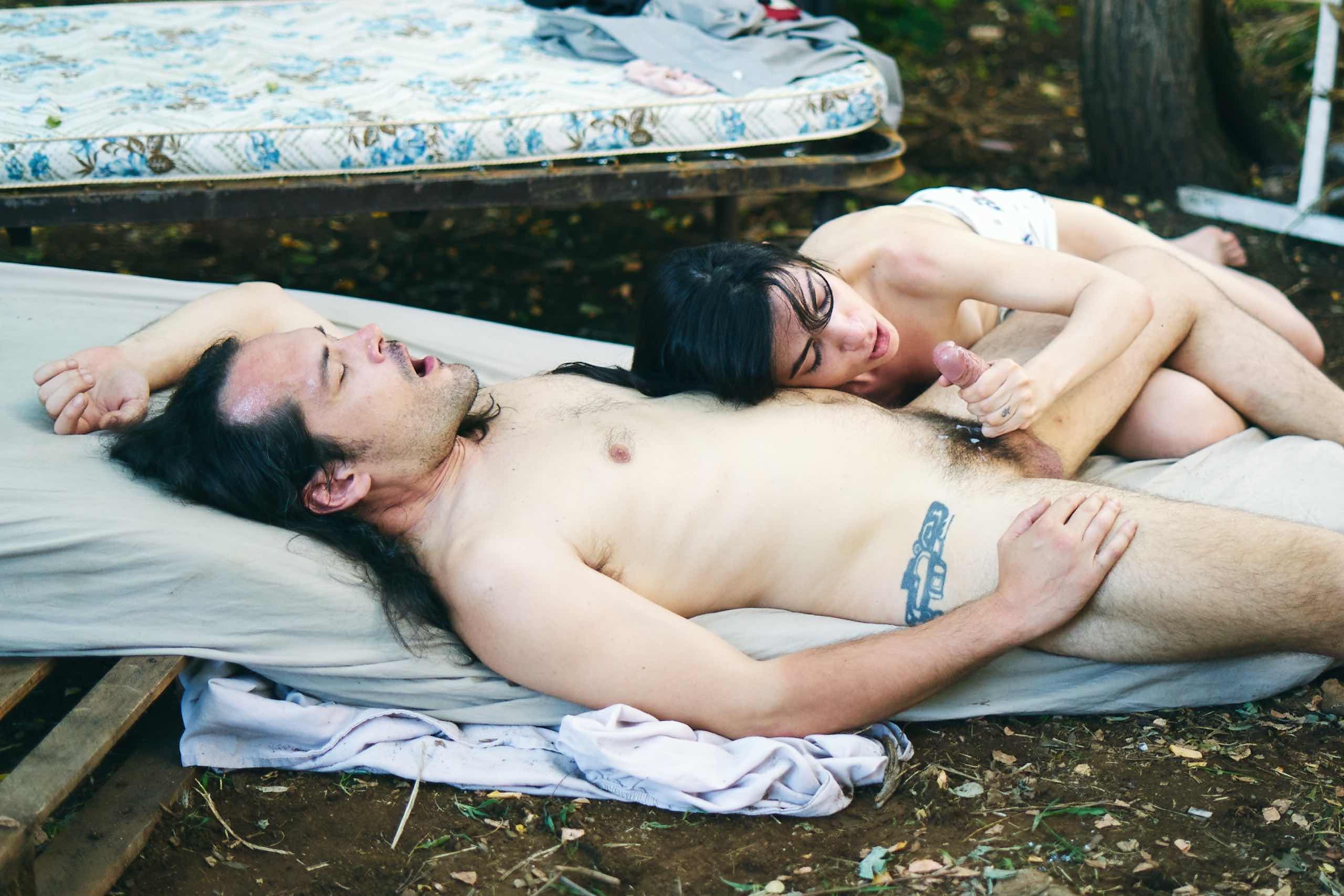 An erotic film still from 'La Fantasia di Beba' on XConfessions by Erika Lust