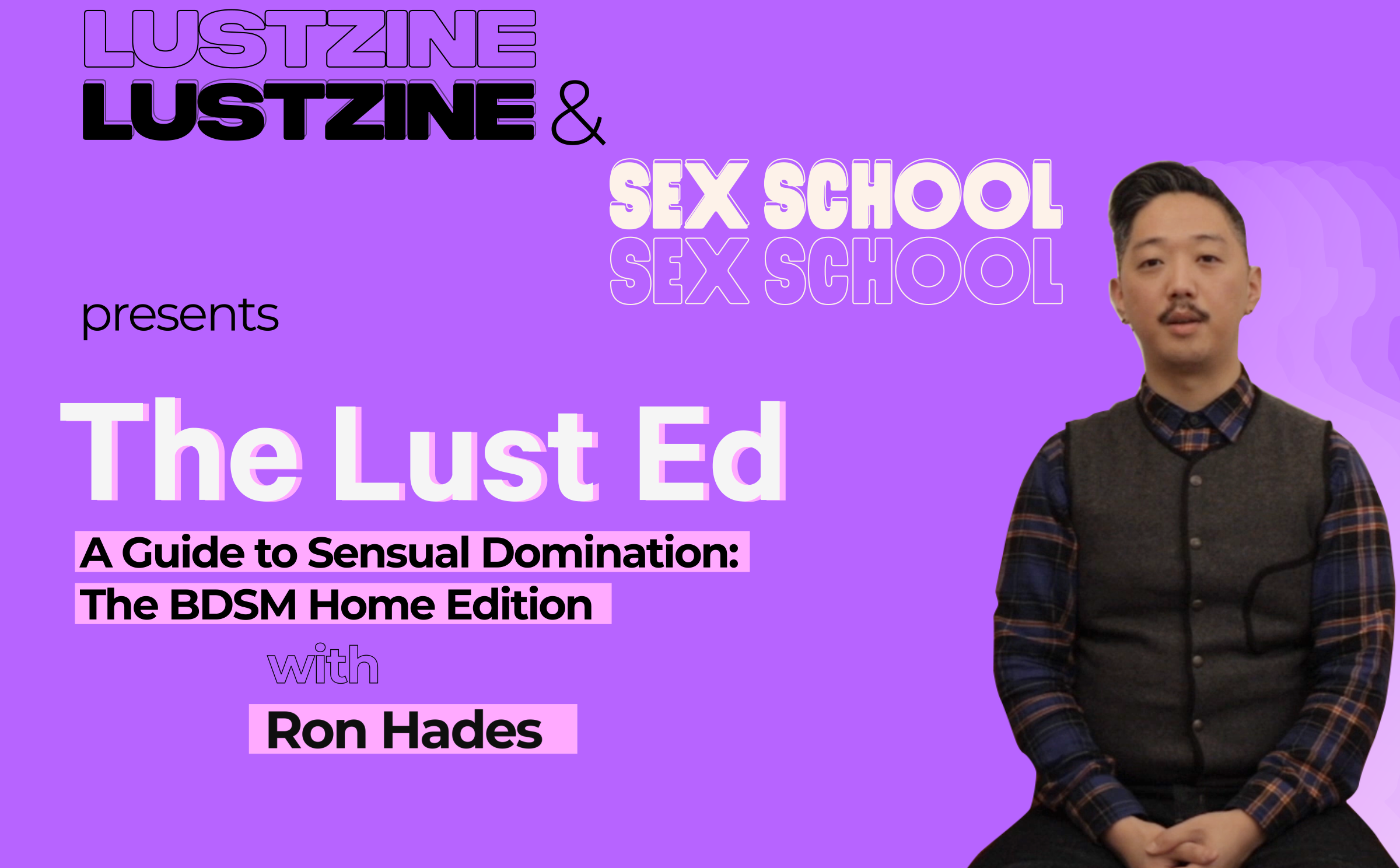 Watch and Learn BDSM on a Budget at Home with Ron Hades