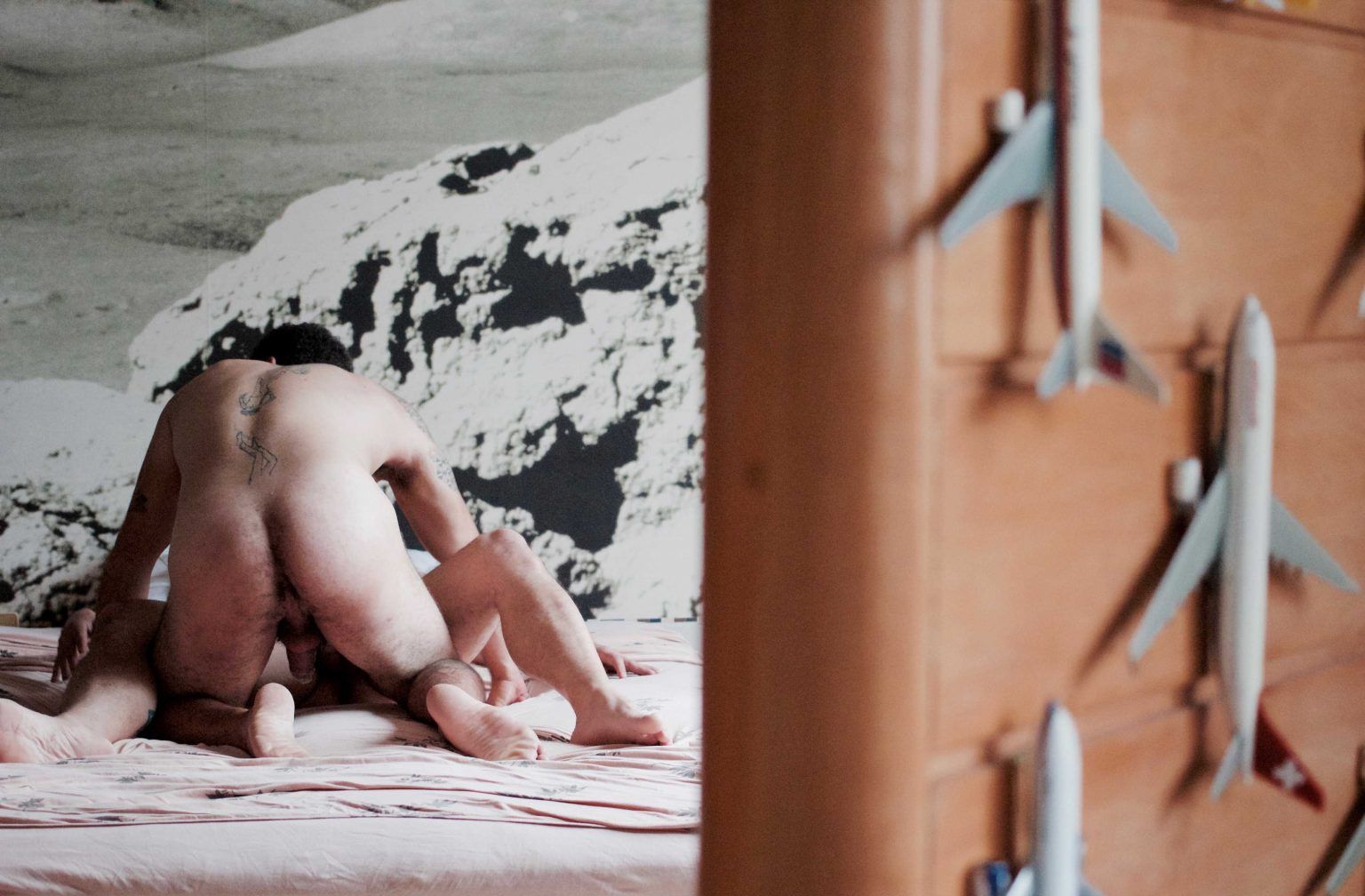 An erotic film still from 'Intruders' on Else Cinema by Erika Lust