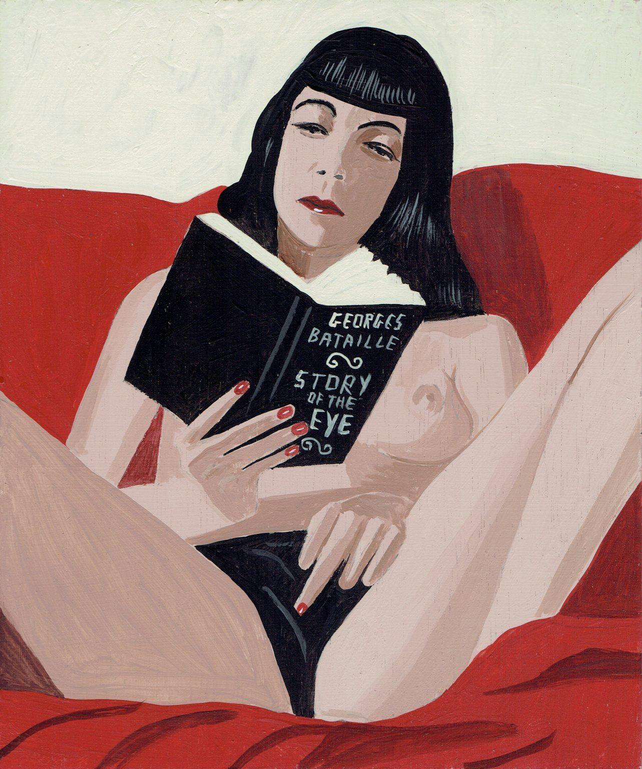 Painting by erotic artist Javier Mayoral