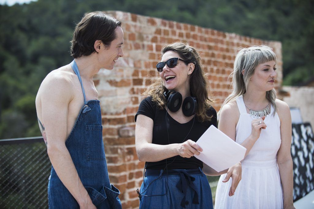 Erika Lust Owen Gray Vex Ashley BTS of the explicit short film Sweet But Psycho on XConfessions 