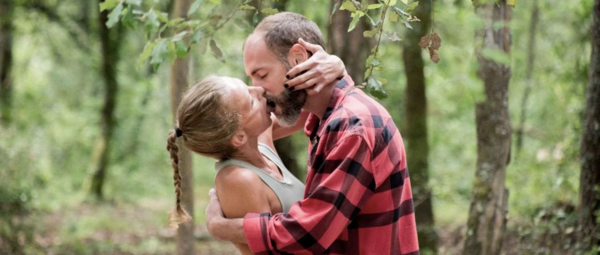 an erotic film still from 'Park Ranger & Lumberjack'