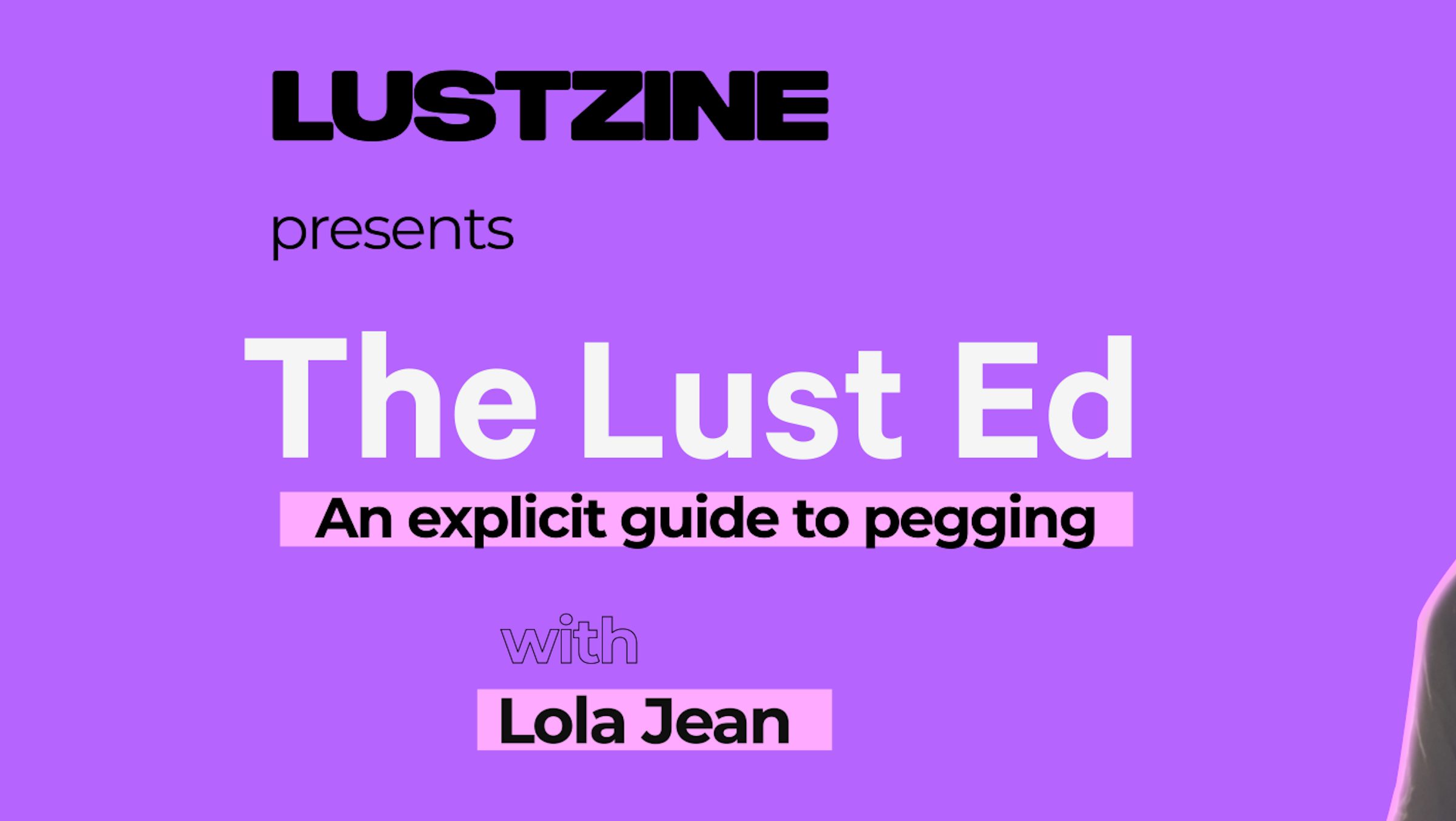 Article header video: How to Peg Someone: An Explicit Video Guide Article header video: How to Peg Someone: An Explicit Video Guide