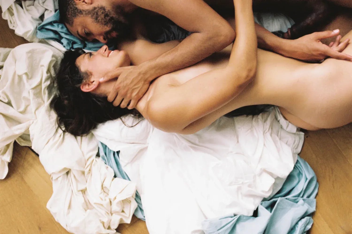 Film still from 'La Reine des Culottes' erotic film on XConfessions by Erika Lust 