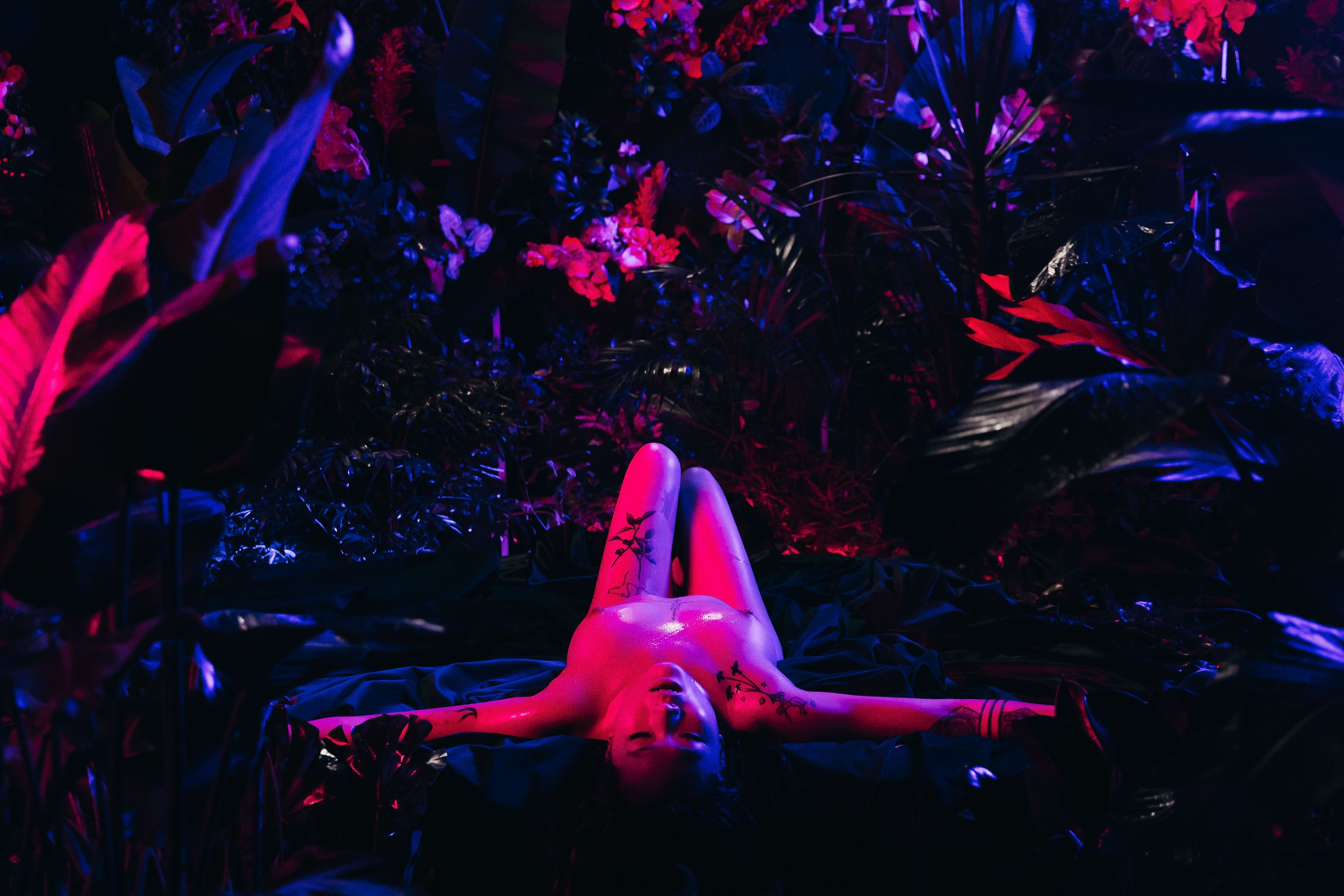 An erotic film still from 'Fantasy Hotel: The Gardener' on XConfessions by Erika Lust